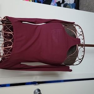 Merlot color bodysuit